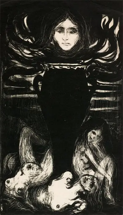 Die Urne Edvard Munch